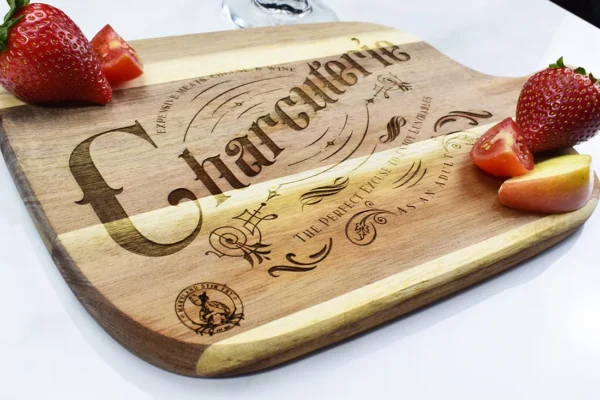 Charcuterie Board - Personal Small Size Board 9.5 in x 7.5 in