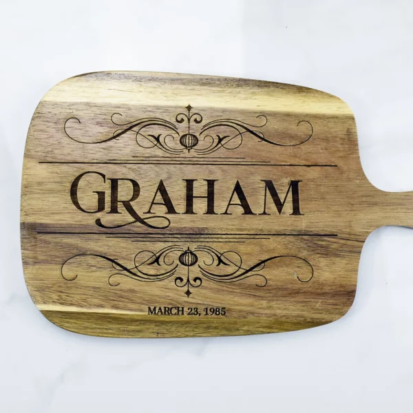 Personalized Cutting Board - Personal Small Size Board 9.5 in x 7.5 in - Image 4